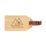 Outbound Bamboo Luggage Tag Imprinted with Logo (Q925822)