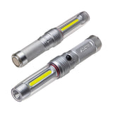 Baton COB LED Flashlight With Magnetic Base Imprinted with Logo (Q926722)