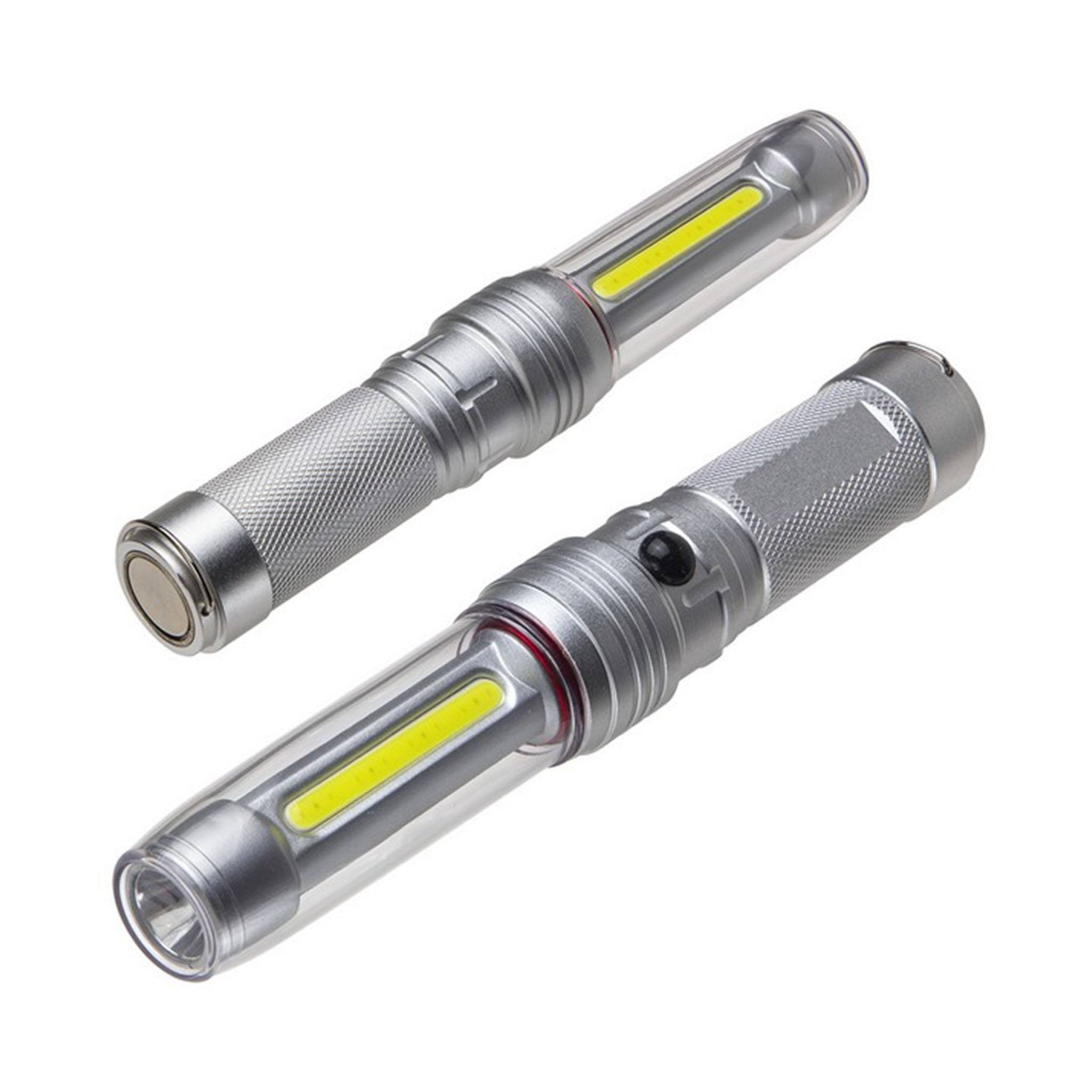 Baton COB LED Flashlight With Magnetic Base (Q926722)