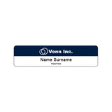Moniker Full Color Name Plate: 8 x 2 In. Imprinted with Logo (Q930022)
