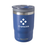 Koozie® Triple Vacuum Tumbler 13 Oz. - Screw On Grey Ring Imprinted with Logo (Q931122)