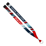 0.75 Inch USA Made Dye-Sublimated Lanyard  Imprinted with Logo (Q935022)