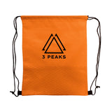 Wave NW Drawstring Backpack Imprinted with Logo (Q937611)