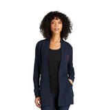 Port Authority® Ladies Microterry Cardigan Imprinted with Logo (Q938922)