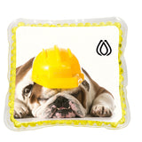 Aqua Pearls™ Square Napping Dog Hot/Cold Pack Imprinted with Logo (Q942022)