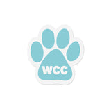 Paw Print Shaped Car Magnet Imprinted with Logo (Q942122)
