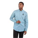 Elevate Men's WILSHIRE Long Sleeve Shirt Imprinted with Logo (Q943322)