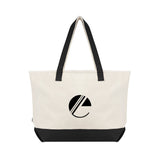 Large Starboard Recycled Cotton Canvas Tote Bag Imprinted with Logo (Q947122)