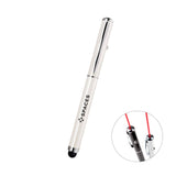 2 in 1 Soft-Touch Stylus and Laser Pointer Imprinted with Logo (Q948222)