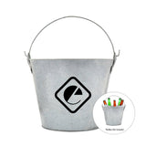 5 Liter Bevy Beverage Bucket Imprinted with Logo (Q949211)