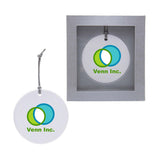 Ceramic Ornament Imprinted with Logo (Q950222)