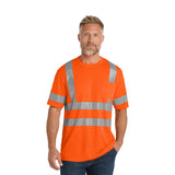 CornerStone® ANSI 107 Class 3 Mesh Tee Imprinted with Logo (Q953332)