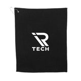 15 x 18 Inch Recycled 200g Microfiber Waffle Towel Imprinted with Logo (Q959122)