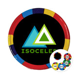 Chocolate Poker Chips Imprinted with Logo (Q960122)