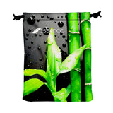 7 W x 9 H Inch Canvas Drawstring Bag Imprinted with Logo (Q960822)