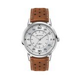 46mm Unisex Watch - White Dial Imprinted with Logo (Q963222)