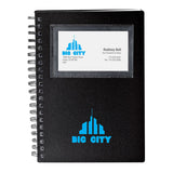Business Card Holder Notebook Imprinted with Logo (Q963311)