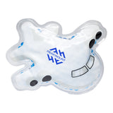 White Airplane Shaped Hot/Cold Packs Imprinted with Logo (Q963511)