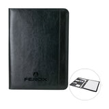 Leather Letter Size Padfolio Imprinted with Logo (Q964311)