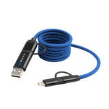 65W Magnetic Quick Charge Charging Cable Imprinted with Logo (Q966122)