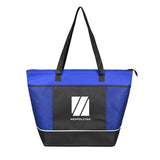 Frost Line Super-Sized Insulated Zipper Cooler Tote  Imprinted with Logo (Q967022)