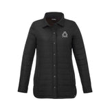 Women's PORTER Eco Insulated Shacket Imprinted with Logo (Q973422)