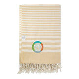 Hilana Upcycled Fethiye Throw Blanket Imprinted with Logo (Q974622)