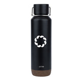 Perka® Cabrillo 24 Oz. Double Wall Water Bottle Imprinted with Logo (Q975822)