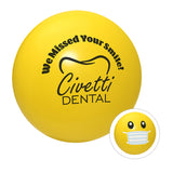 Emoji Face Mask Stress Reliever Imprinted with Logo (Q982111)