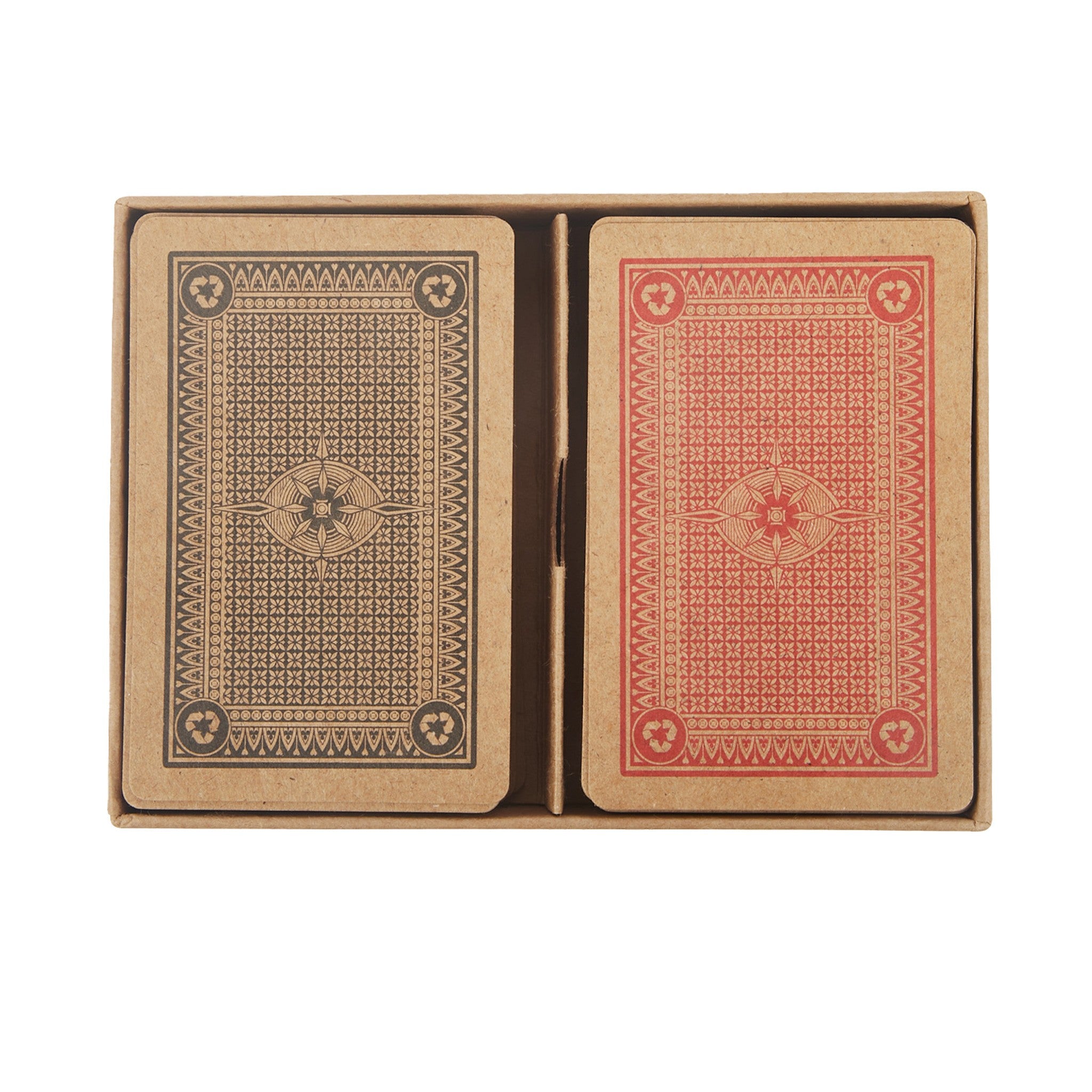 Jack 2-Pack Kraft Paper Playing Card Set (Q983022)