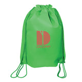 NW Drawstring Backpack With Gusset - FC Imprinted with Logo (Q983822)