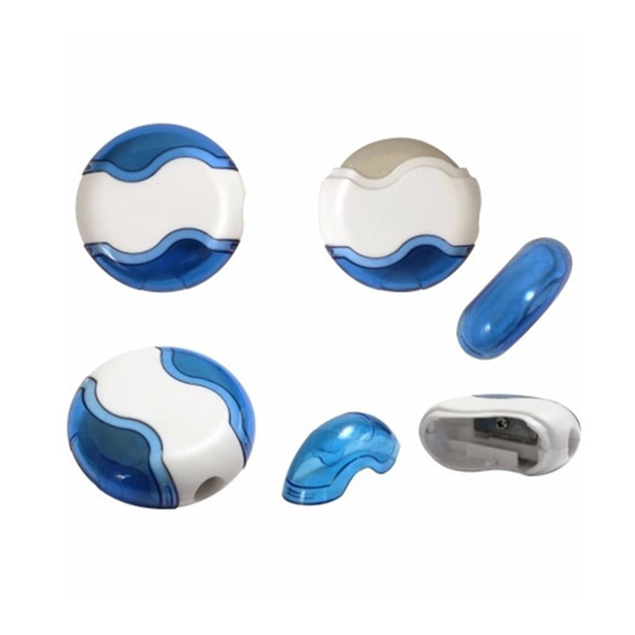 Round Pencil Sharpener Eraser Combo (Q984611)
