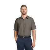 Red Kap® Short Sleeve Industrial Work Shirt Imprinted with Logo (Q985332)