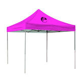 Steel Premium 30mm 10ft. Square Event Tent (4 Locations) Imprinted with Logo (Q988022)