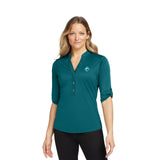 OGIO® Crush Henley Dress Shirt Imprinted with Logo (Q989722)