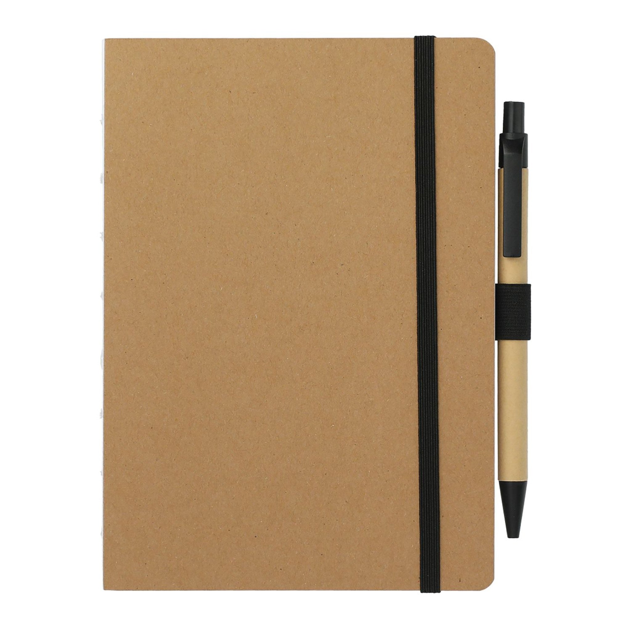5 x 7 Inch FSC Recycled Notebook And Pen Set (Q990722)