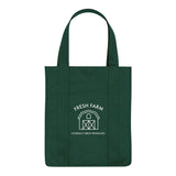 Recycled Shopper Tote Bag Imprinted with Logo (Q99243)