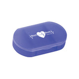 3 Compartment Oval Shaped Pill Holders Imprinted with Logo (Q994411)