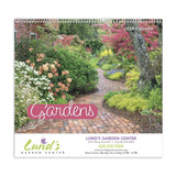 Gardens Calendar Imprinted with Logo (Q994722)