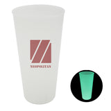 26 Oz. Nite Glow Tumbler With Lid - Silkscreen Imprinted with Logo (Q996022)