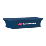 6-ft. Stretch Table Cover Front Print Only Imprinted with Logo (Q998022)