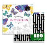 Vive Le Color! Butterflies Coloring Book Imprinted with Logo (Q321311)