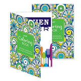 Posh Adult Coloring Book Imprinted with Logo (Q141311)