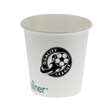 4 Oz. Eco-Friendly Tradition Paper Cups Imprinted with Logo (Q102211)