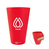 16 Oz. Silipint™ Straight Up Silicone Pint Glass Imprinted with Logo (Q116622)