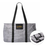 Bohemian Non-Woven Collapsible Tote Imprinted with Logo (Q119422)
