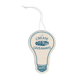 Light Bulb Shaped Air Fresheners Imprinted with Logo (Q120411)