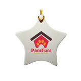 Ceramic Ornaments  Imprinted with Logo (Q125711)