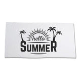30 x 60 11 Lbs. Velour Hemmed Towel Imprinted with Logo (Q126211)
