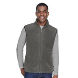 Harriton® Adult 8 Oz. Fleece Vest Imprinted with Logo (Q129622)